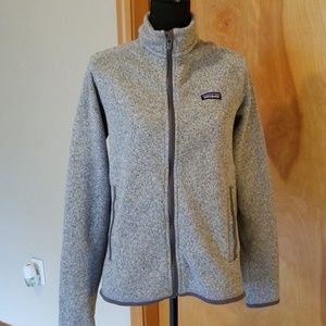 Patagonia Better Sweater in smoke grey color